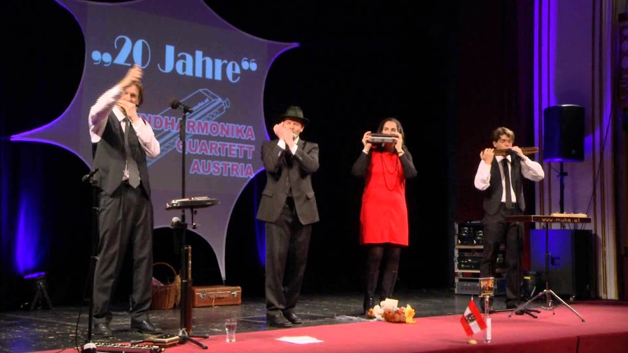 Mundharmonika Quartett Austria - Cant help falling in love