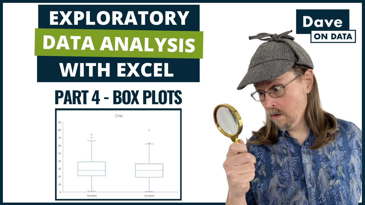 Исследовательский анализ данных в Excel. Часть 4. Диаграммы ящиков