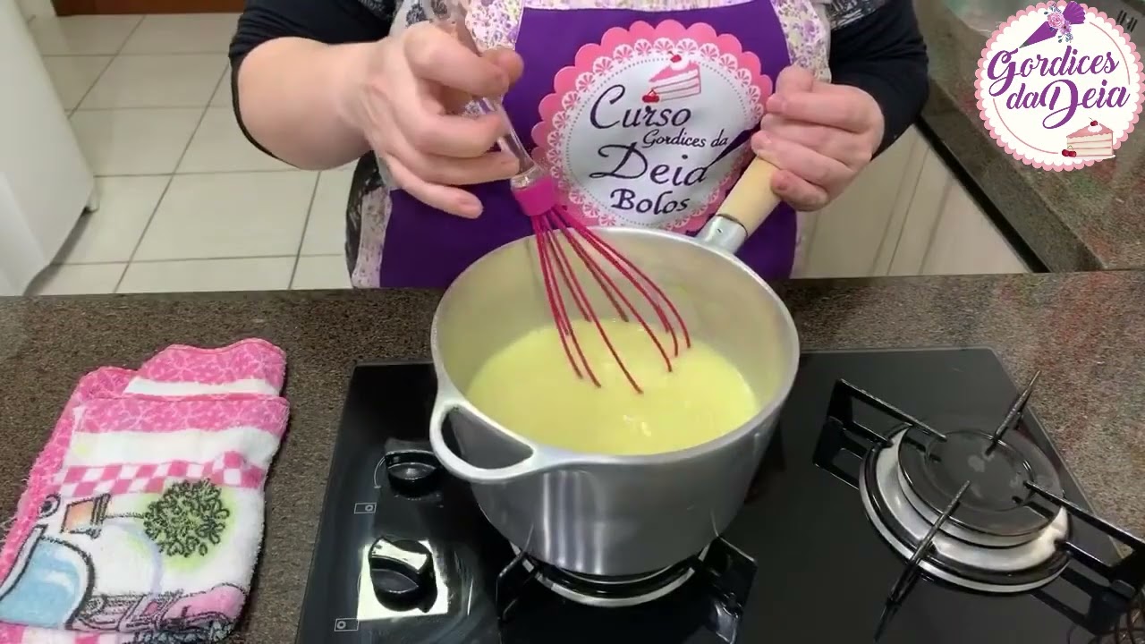 RECHEIO BABA DE MOÇA MODERNO - MAIS FÁCIL DE FAZER