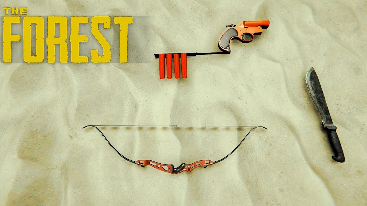 TOP 5 WAFFEN! - The Forest v.1.11b - 2019 (Meine Sicht)