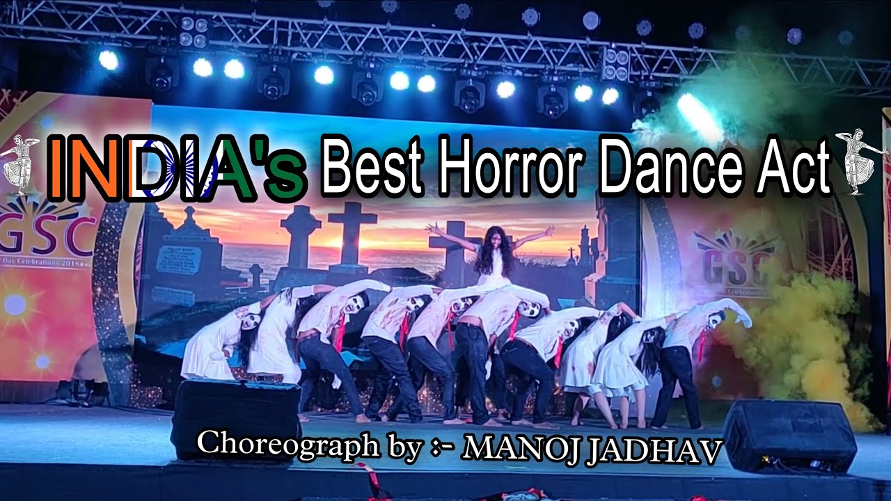 INDIA’s Best Horror Dance Act at DHL company choreograph by Manoj Jadhav #dance #manojjadhav