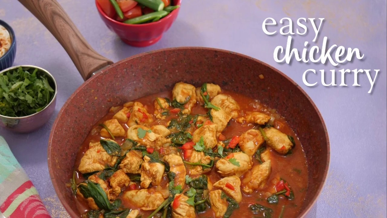 Slimming World Syn-free easy chicken curry recipe - FREE