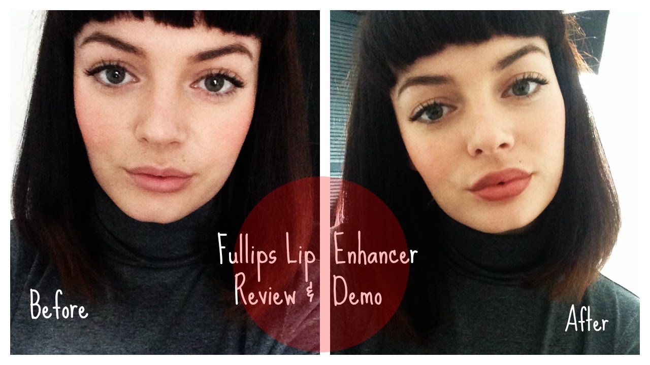 Fullips Lip Plumping Enhancer Review & Demo/Tutorial | Small Oval Medium Oval & Large Round