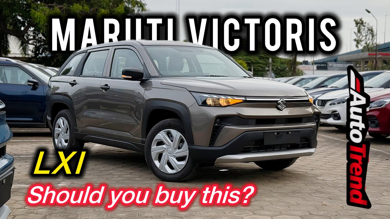 Так много функций в базовой версии? Подробный обзор Maruti Suzuki Victoris LXI от команды Autotrend.