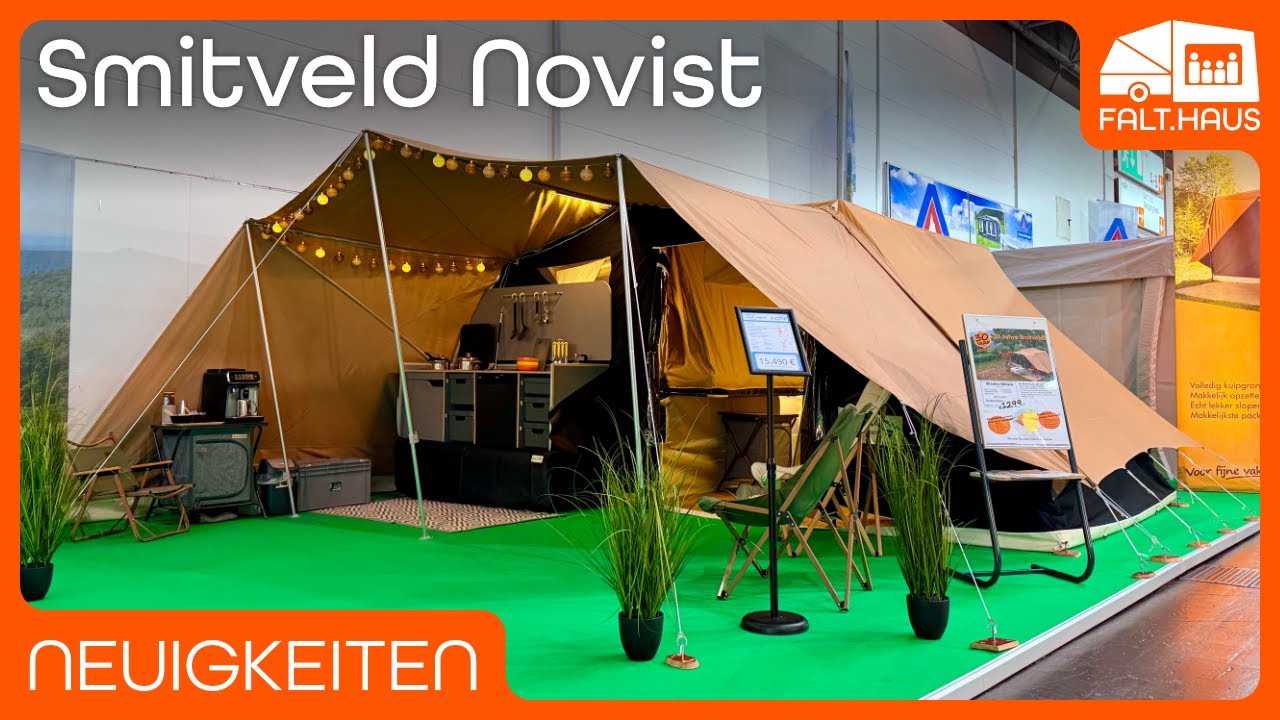 Smitveld Novist: XXL-Stauraum, Riesen-K&uuml;che & cleveres Bett | Caravan Salon D&uuml;sseldorf 2025