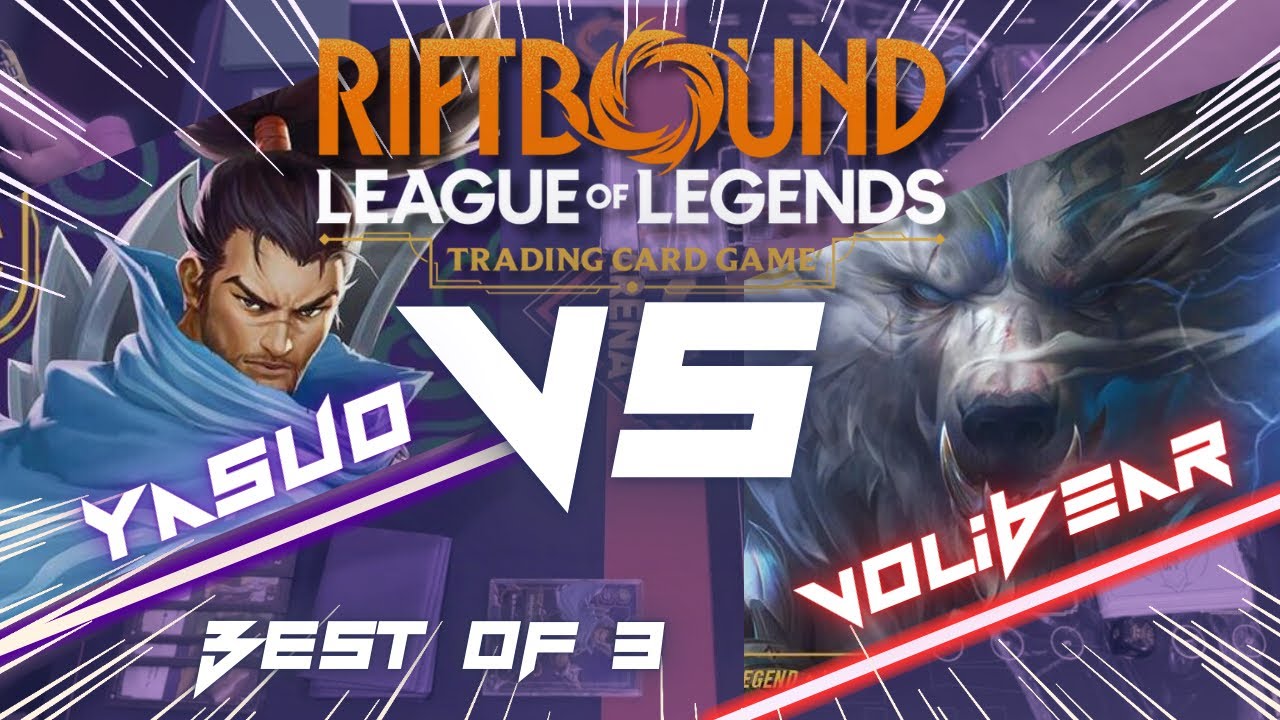 Yasuo VS Volibear | Riftbound TCG | Local Tournament | BO3