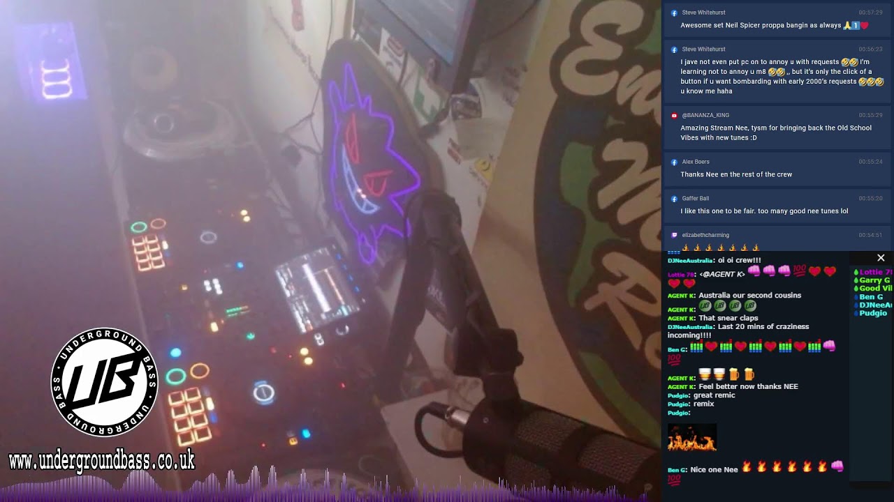 DJ Nee...LIVE on UndergroundBass.co.uk  28/02/2026