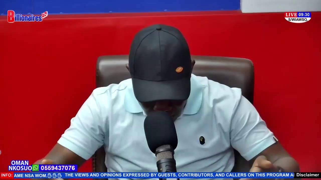 YOU ARE WATCHING OMAN NKOSUO MORNING SHOW ON BILLIONAIRES TV