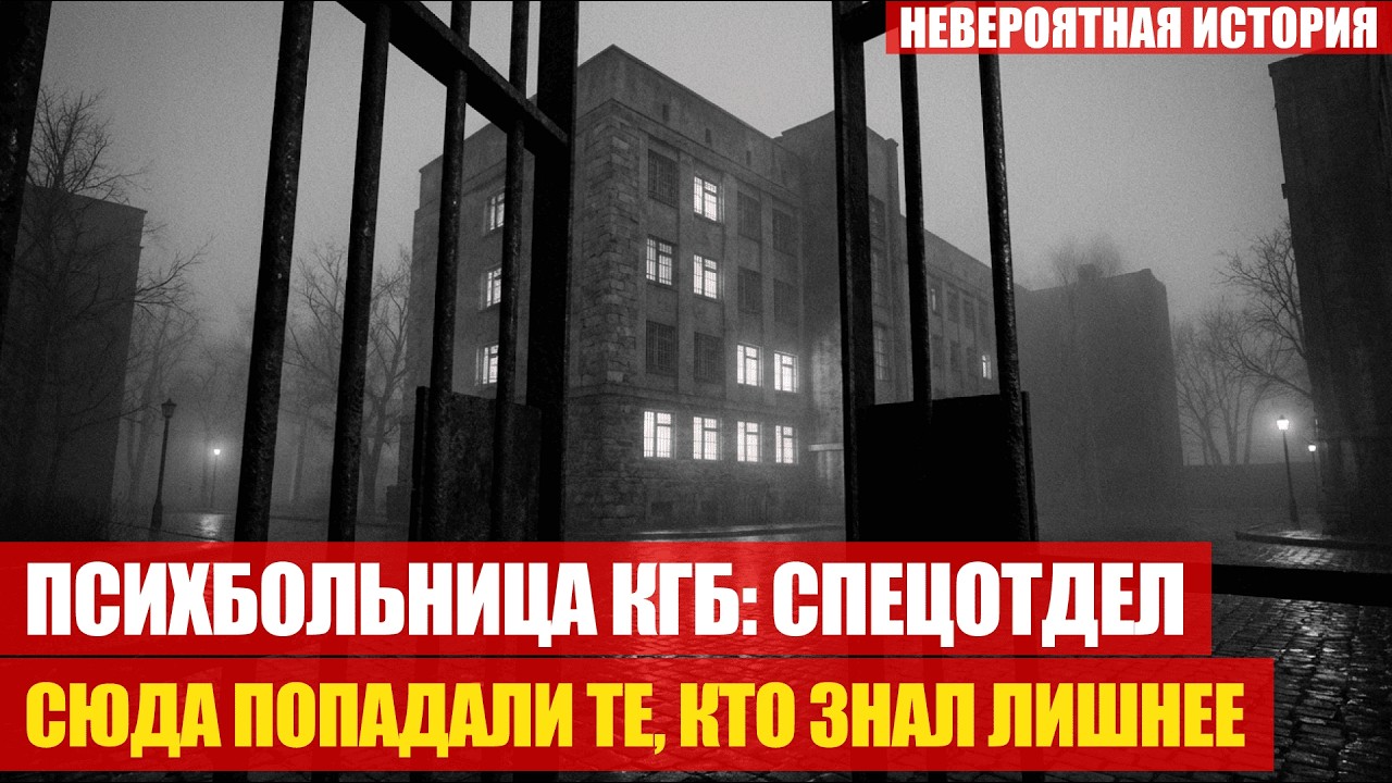 ЗАСЕКРЕЧЕННАЯ ПСИХБОЛЬНИЦА КГБ: Туда Отправляли Здоровых — Обратно Не Возвращались