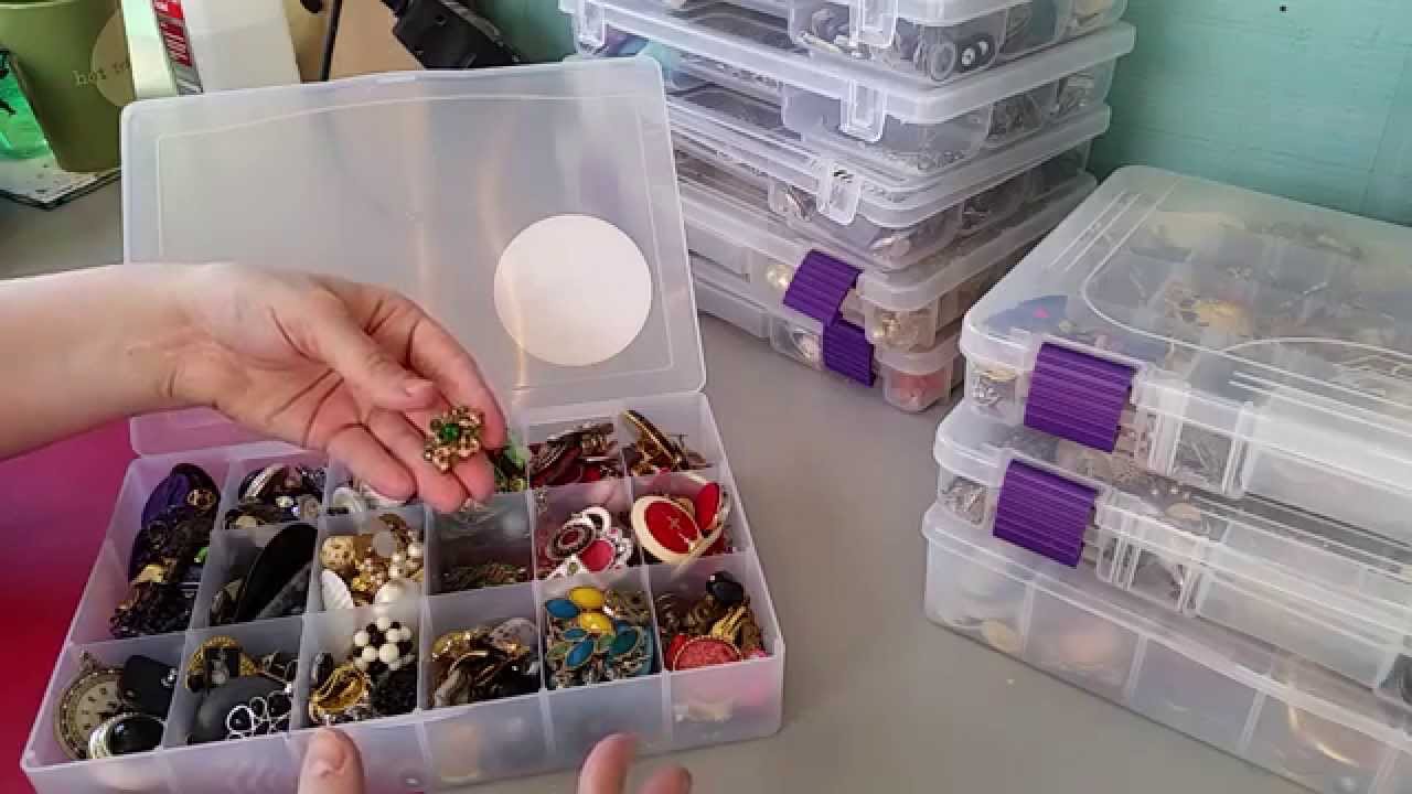 Part 1: Upcycled DIY Jewelry Making Supply Stash