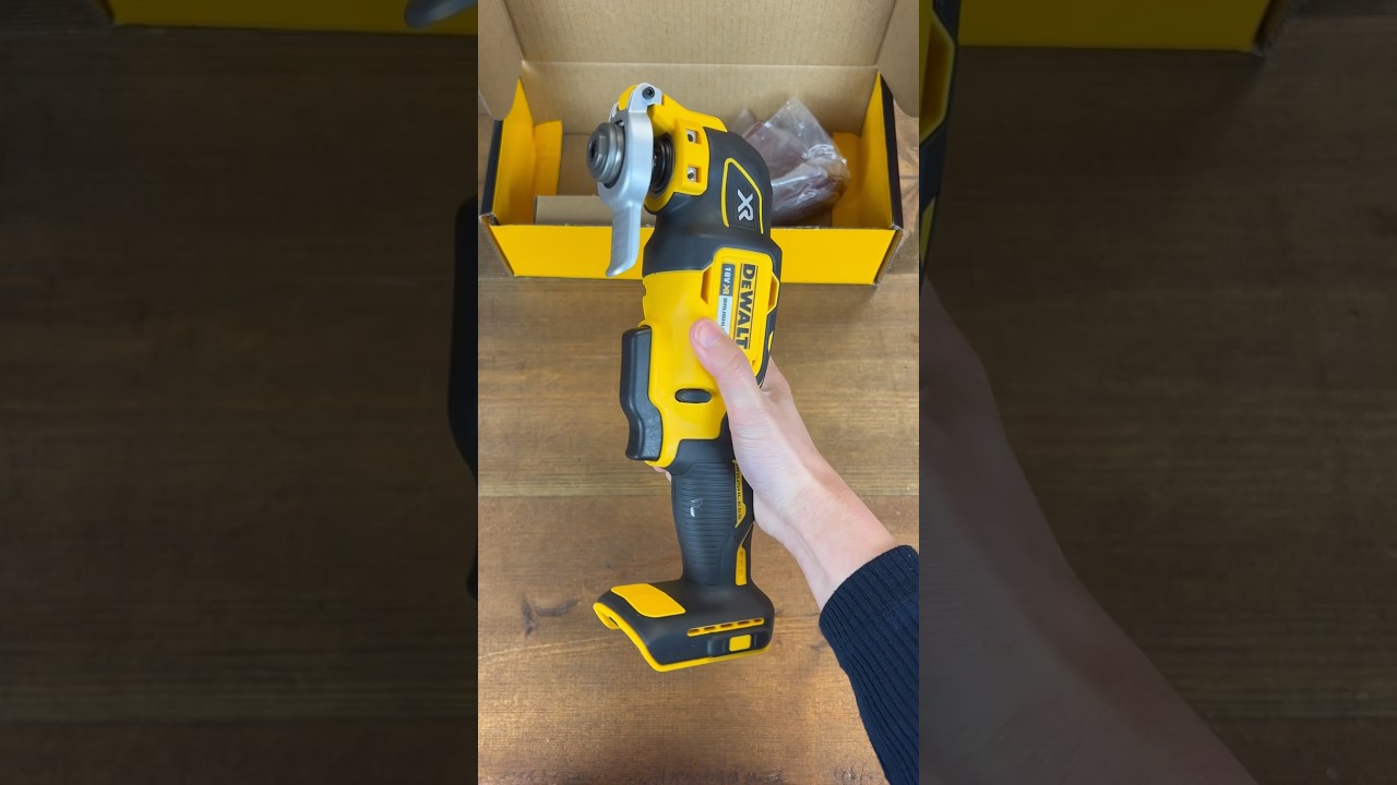 DeWalt Best-selling DCS355 18V XR Oscillating Multi Tool with 300W motor #tools