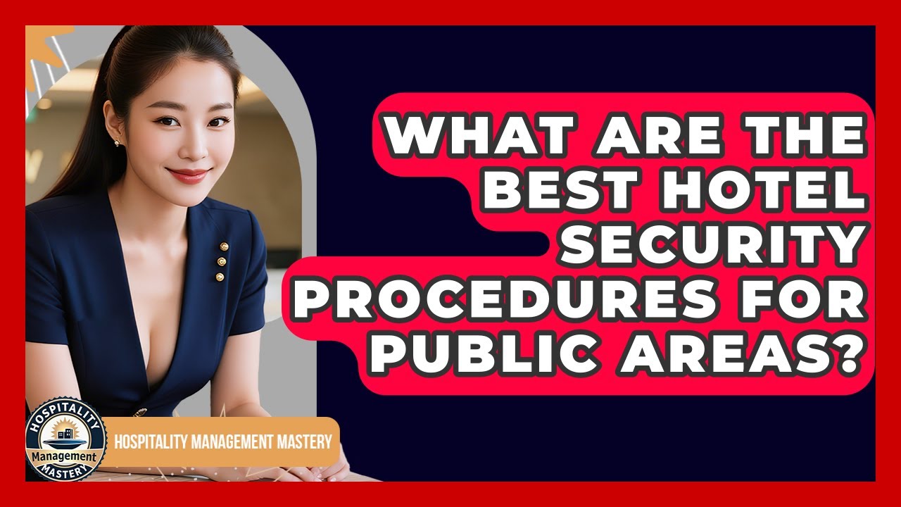 What Are The Best Hotel Security Procedures For Public Areas? - Hospitality Management Mastery