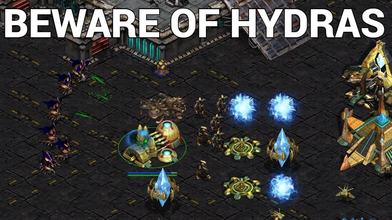 StarCraft 1: MORE CANNONS! - QiaoGeGe (P) vs Saber (Z) | GAN Week 2