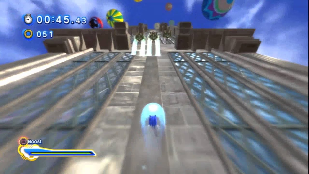 Sonic Generations (PS3): Rooftop Run - Modern - Time Attack (1:56.06)