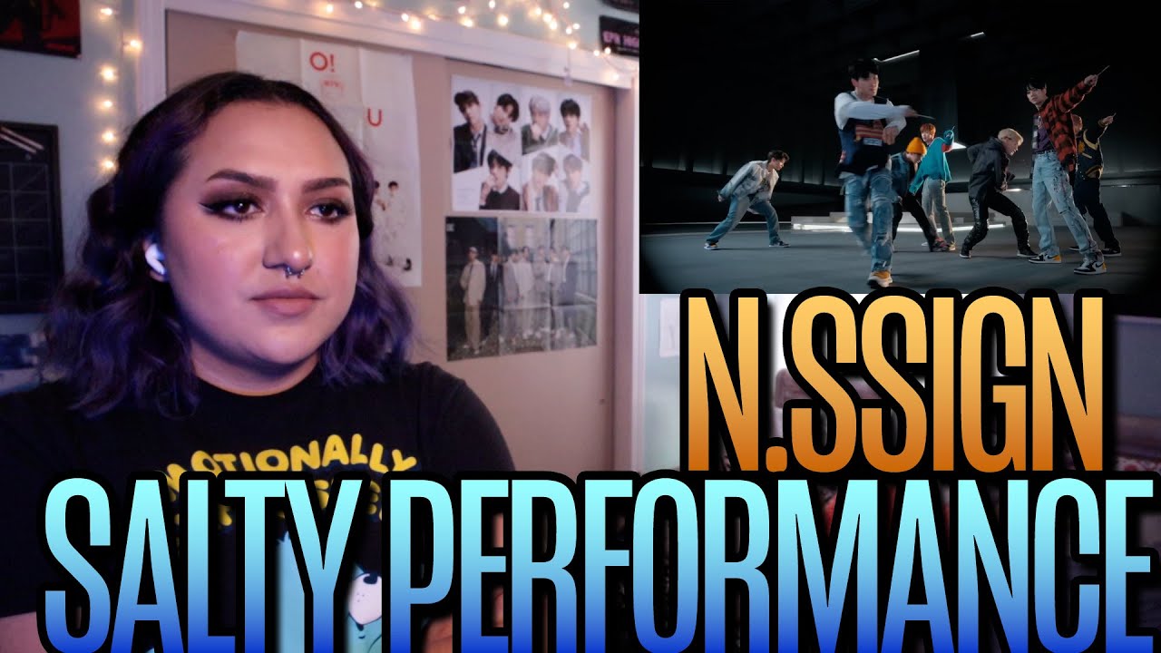 n.SSign(엔싸인) 'Salty' Performance Video Reaction