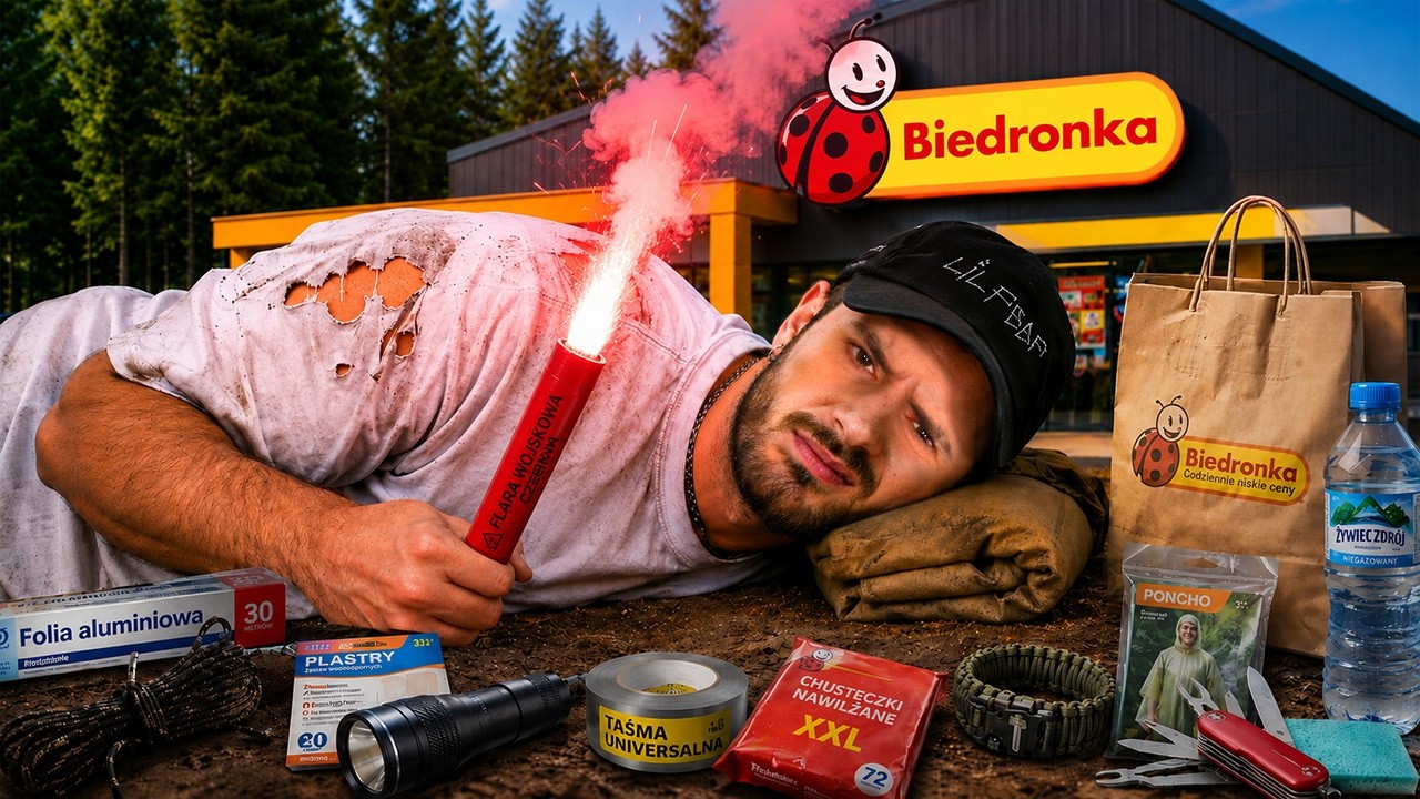 Testujemy GADŻETY SURVIVALOWE Z BIEDRONKI