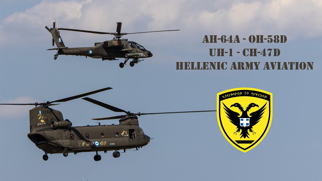Hellenic Army Aviation tactical demo - Athens Flying Week 2021