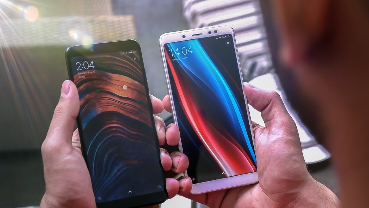 Mi 6X vs Redmi Note 5 Pro Face Unlock Comparison