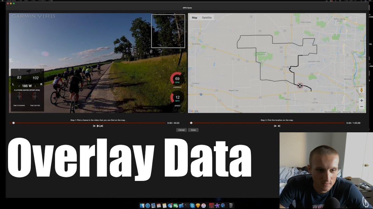 How to Overlay Data on Video | Garmin Virb Edit | My Workflow
