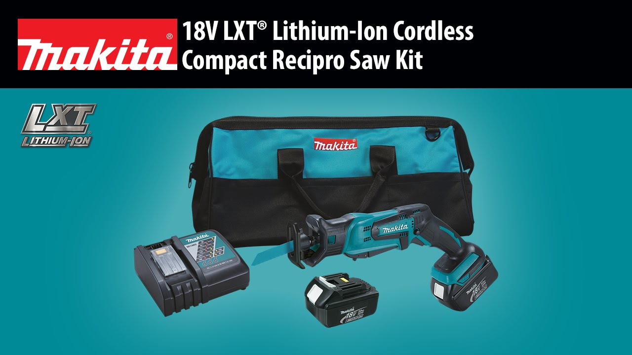 MAKITA 18V LXT® Compact Recipro Saw (XRJ01)
