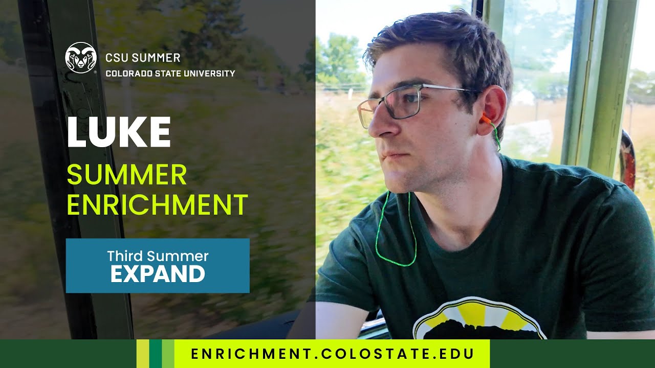 CSU Summer Enrichment: Luke (Audio-Described Video)