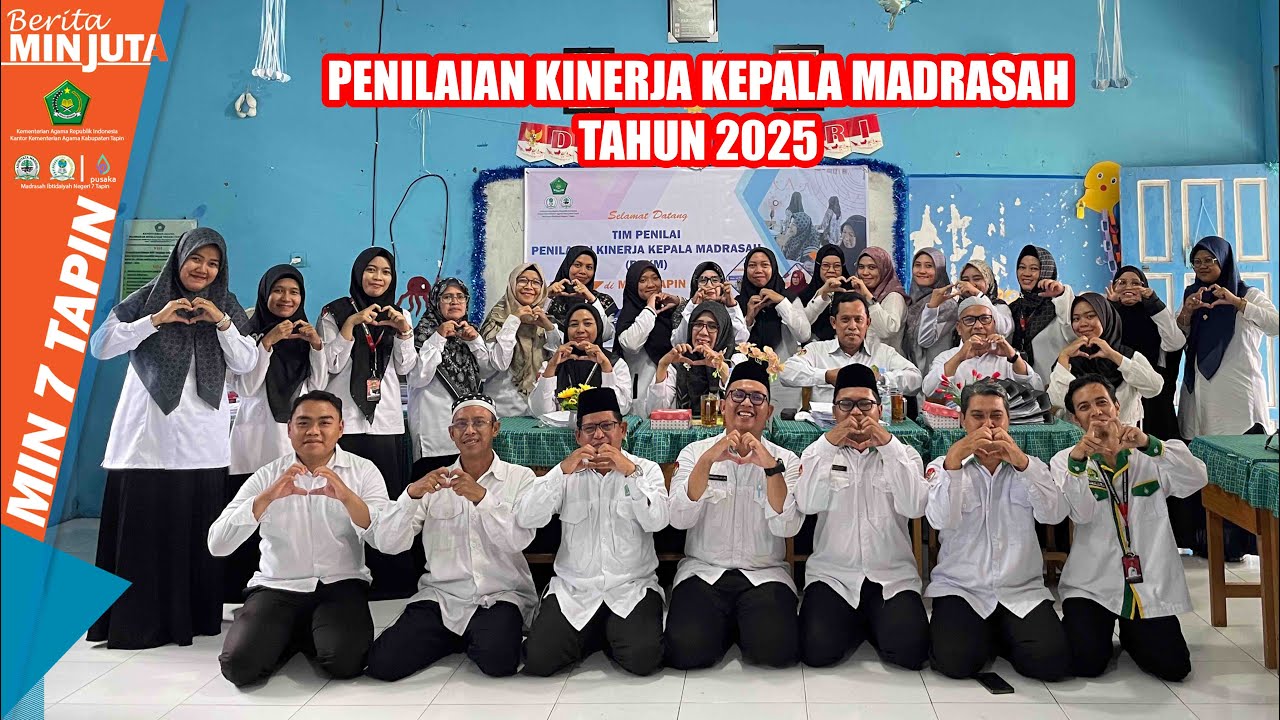 PENILAIAN KINERJA KEPALA MADRASAH (PKKM) TAHUN 2025 | Bersama Pengawas Madrasah Kemenag Kab. Tapin