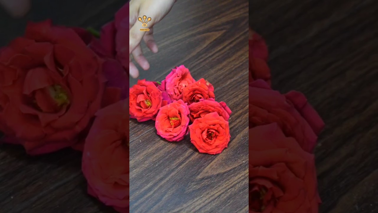 Homemade Rose Cream For Pink Glowing Skin #shorts