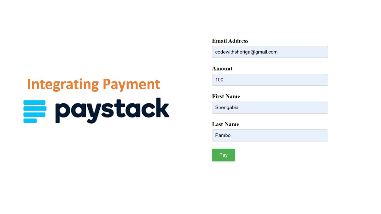 Accept Momo and Card Payment in Your Website - (Paystack Integration)