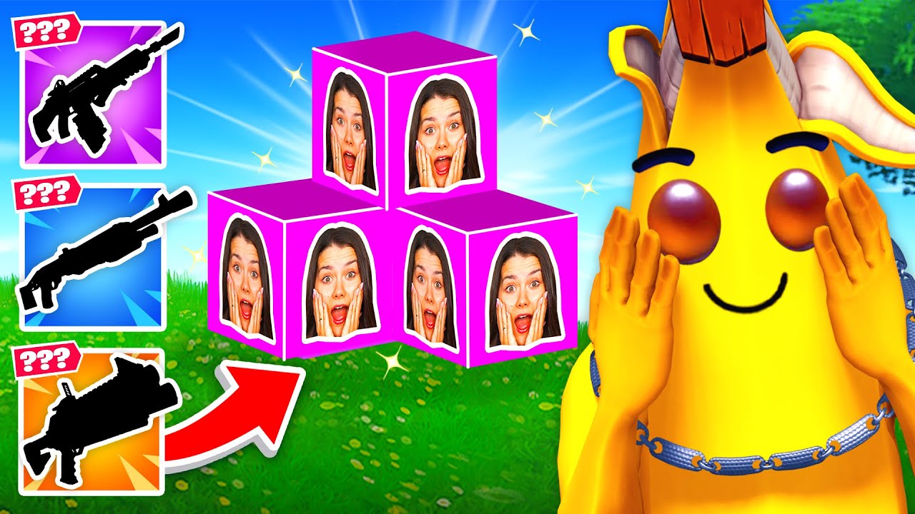 WYŚCIG LUCKY BLOCK YOUTUBERKI O NASZ LOOT w FORTNITE