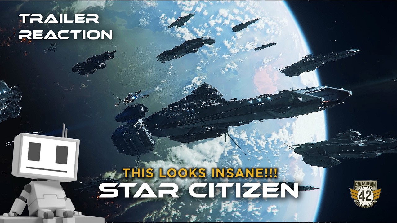 Squadron 42 Gameplay Looks AMAZING - ROBOTBOY Reacts to Star Citizen