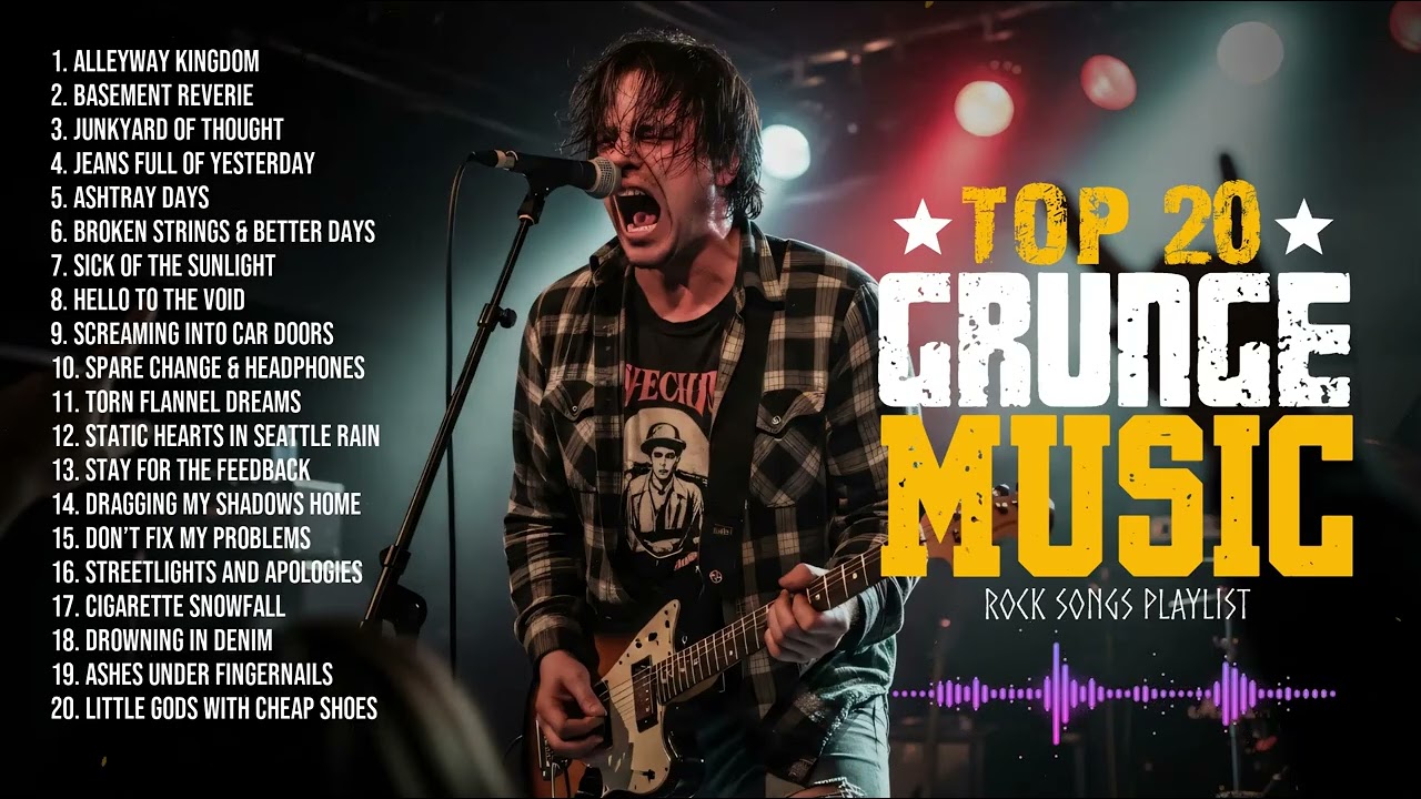 Best Grunge Music Playlist for Rock Listeners | The Best Alternative Mix with Pearl Jam Style