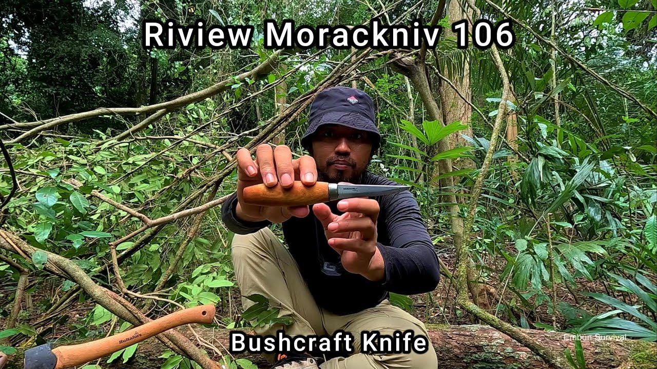 Riview Morakniv 106. Pisau Bushcraft Carving Dengan Ketajaman Yang Luar Biasa.
