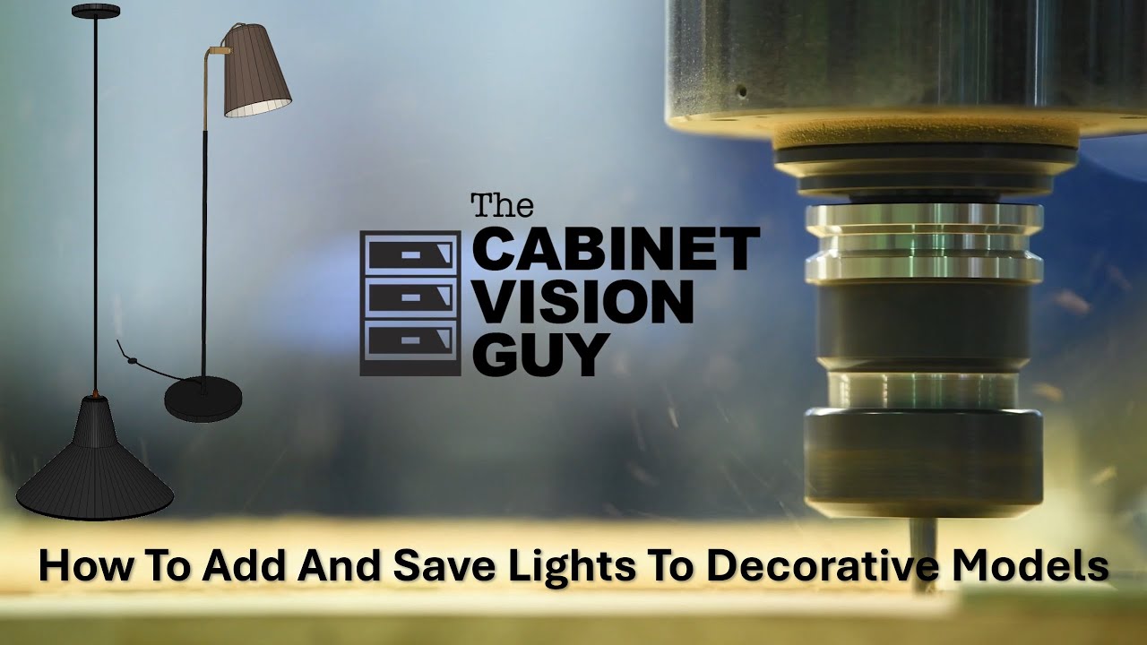 How To Add And Save Lights To Decorative Models