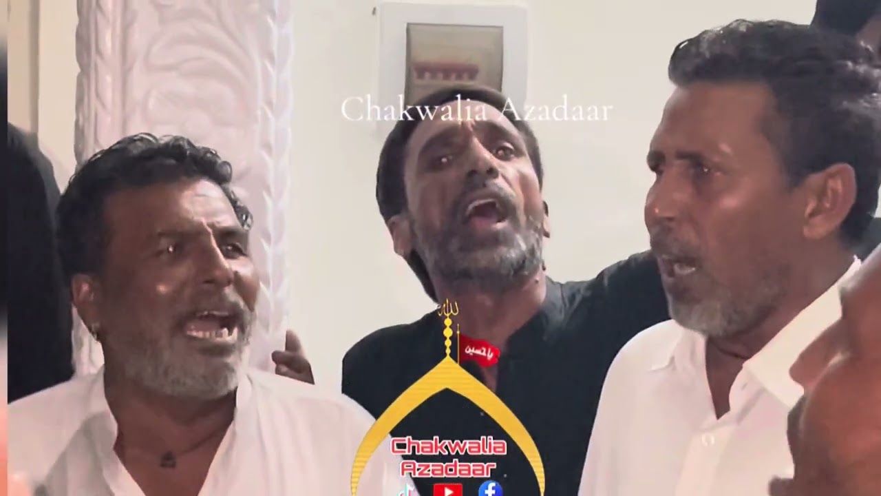 نوحہ غم تیرا ہر گلی ہر نگر میں حسین نوحہ خواں علی مولا ملنگ پارٹی ڈھڈیال