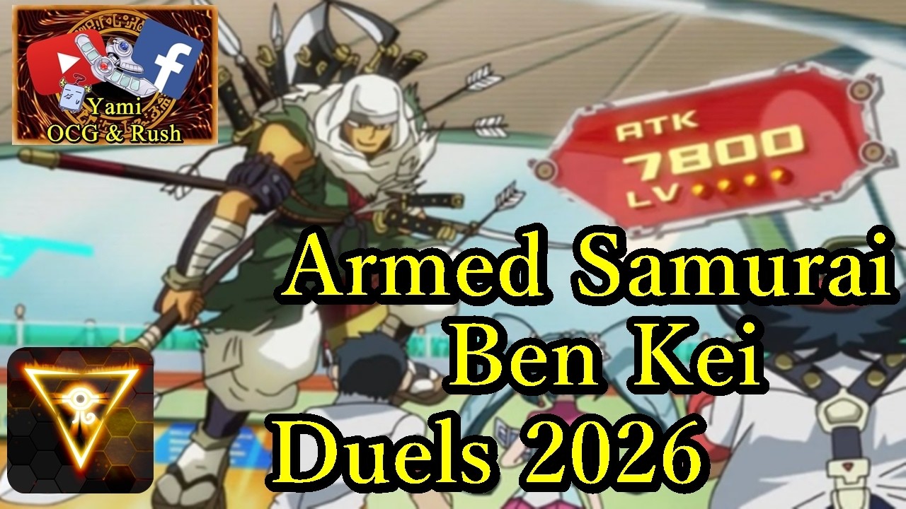 Armed Samurai Ben Kei Duels 2026 OCG #yugioh #edopro #duelreplay #reaction #yugiohcommunity