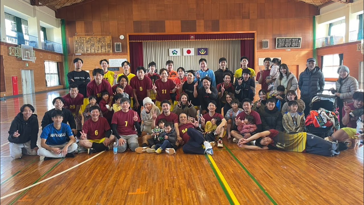 25年度 宮崎県　県下一般9人制バレー　K.OLD 🆚宮崎光陽　1セット目