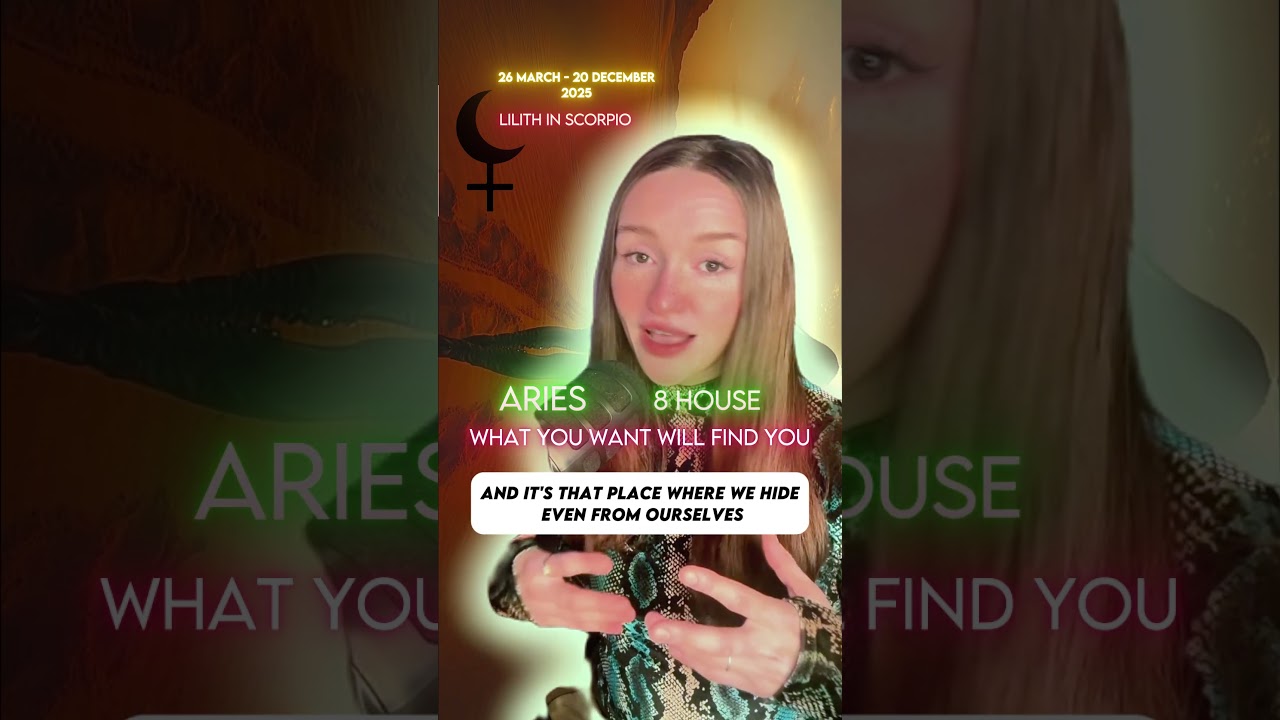 Aries Rising: Lilith in Scorpio Will Awaken Your Deepest Wants
