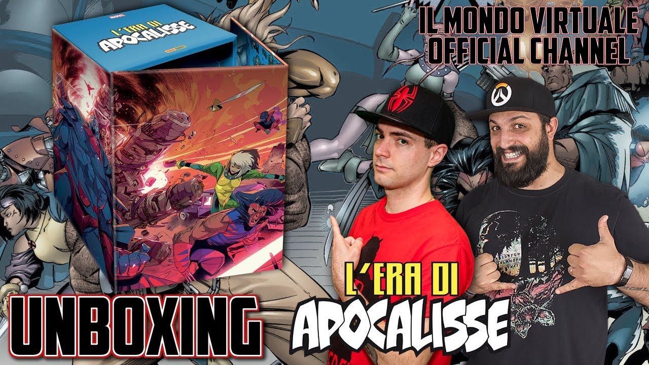 X-MEN L'ERA DI APOCALISSE COFANETTO UNBOXING - PANINI COMICS