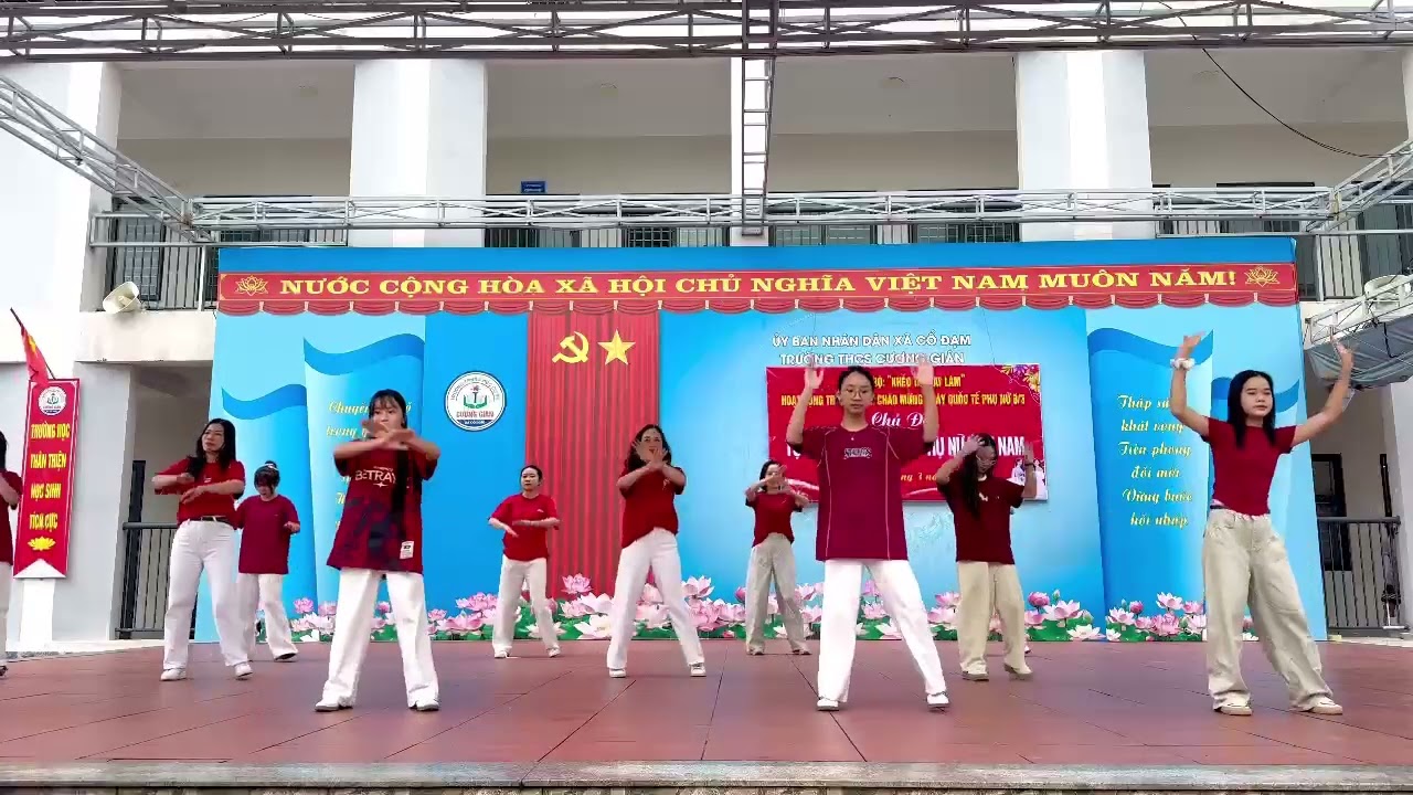 Nhảy Hãy cho tôi tuổi trẻ-GVHS THCS Cương Gián