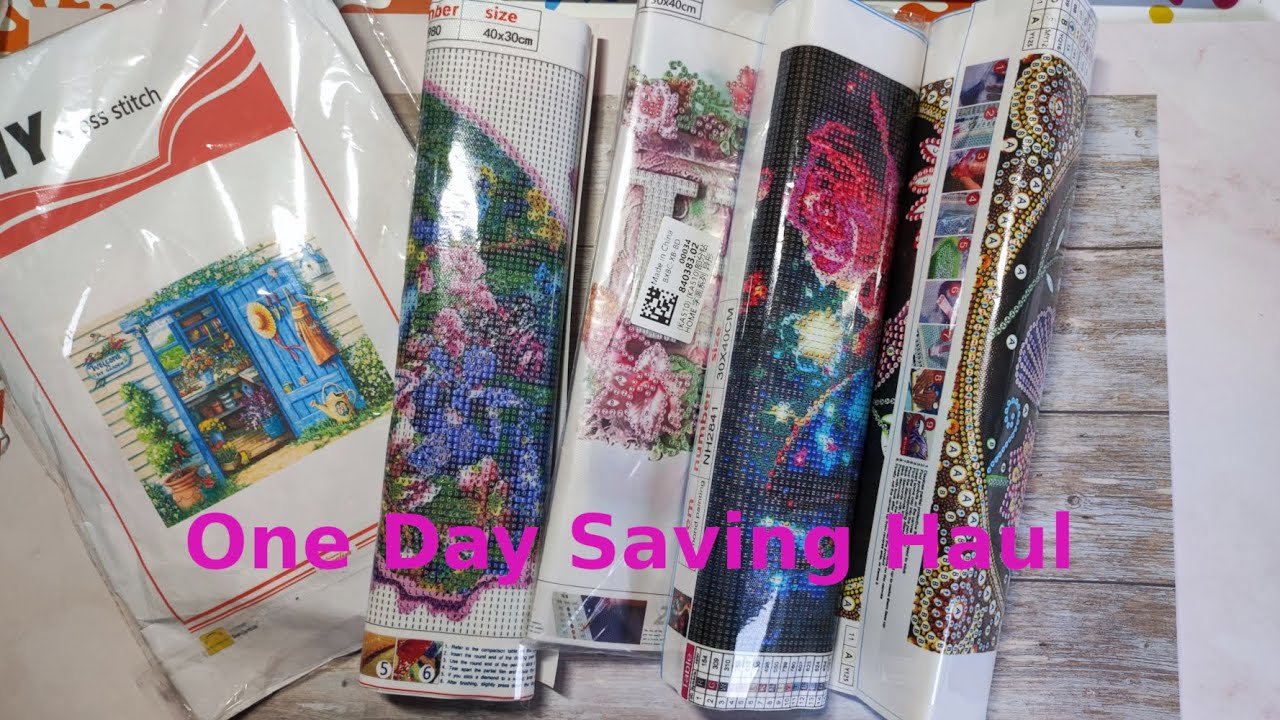#One Day Saving Haul / tolle Diamond Painting Bilder