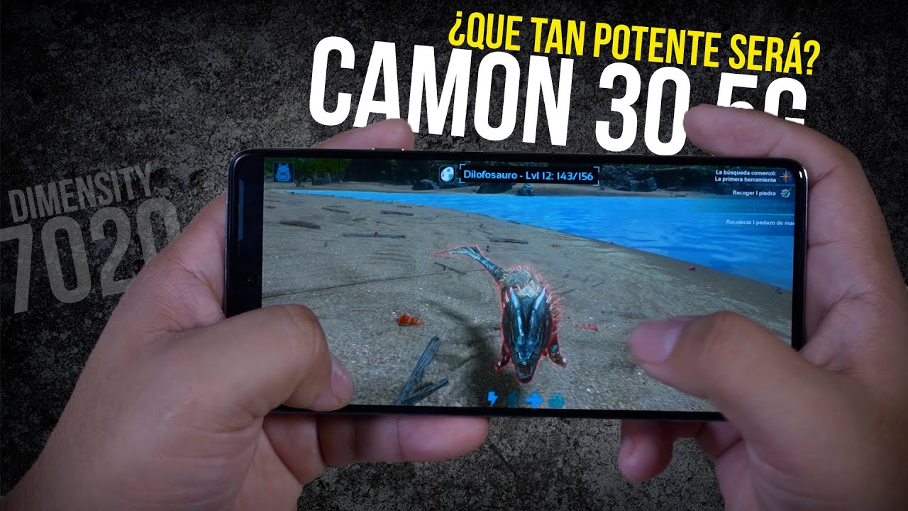 CAMON 30 5G Test de POTENCIA y RENDIMIENTO│Prueba de JUEGOS y CALENTAMIENTO│Dimensity 7020 5G