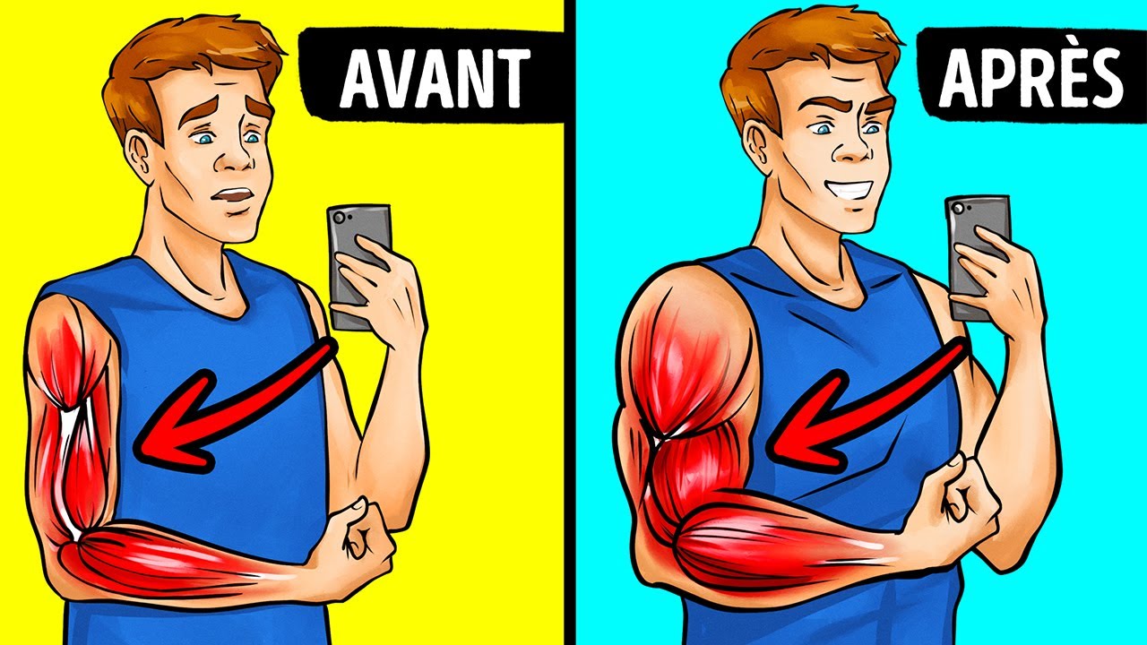 7 Minutes Pour se Muscler Les Bras Sans le Moindre Équipement