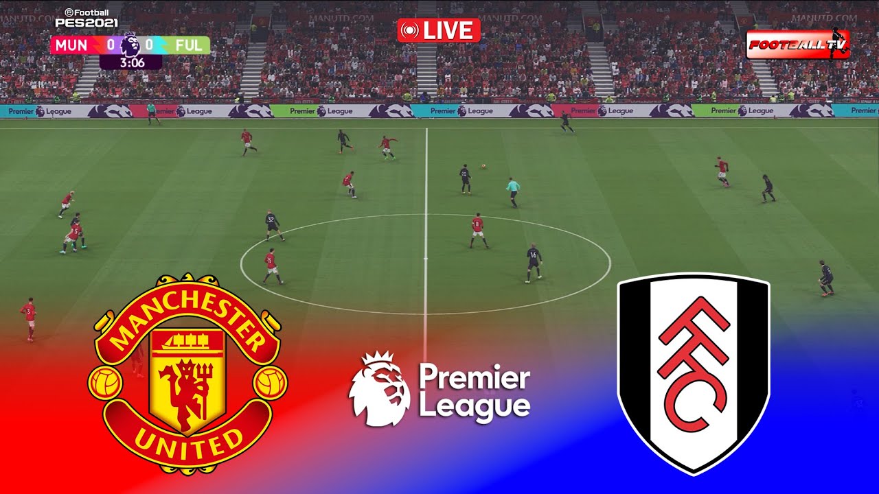 🔴Manchester United vs Fulham - Premier League 2025/26 | Pes 21 Gameplay Simulation