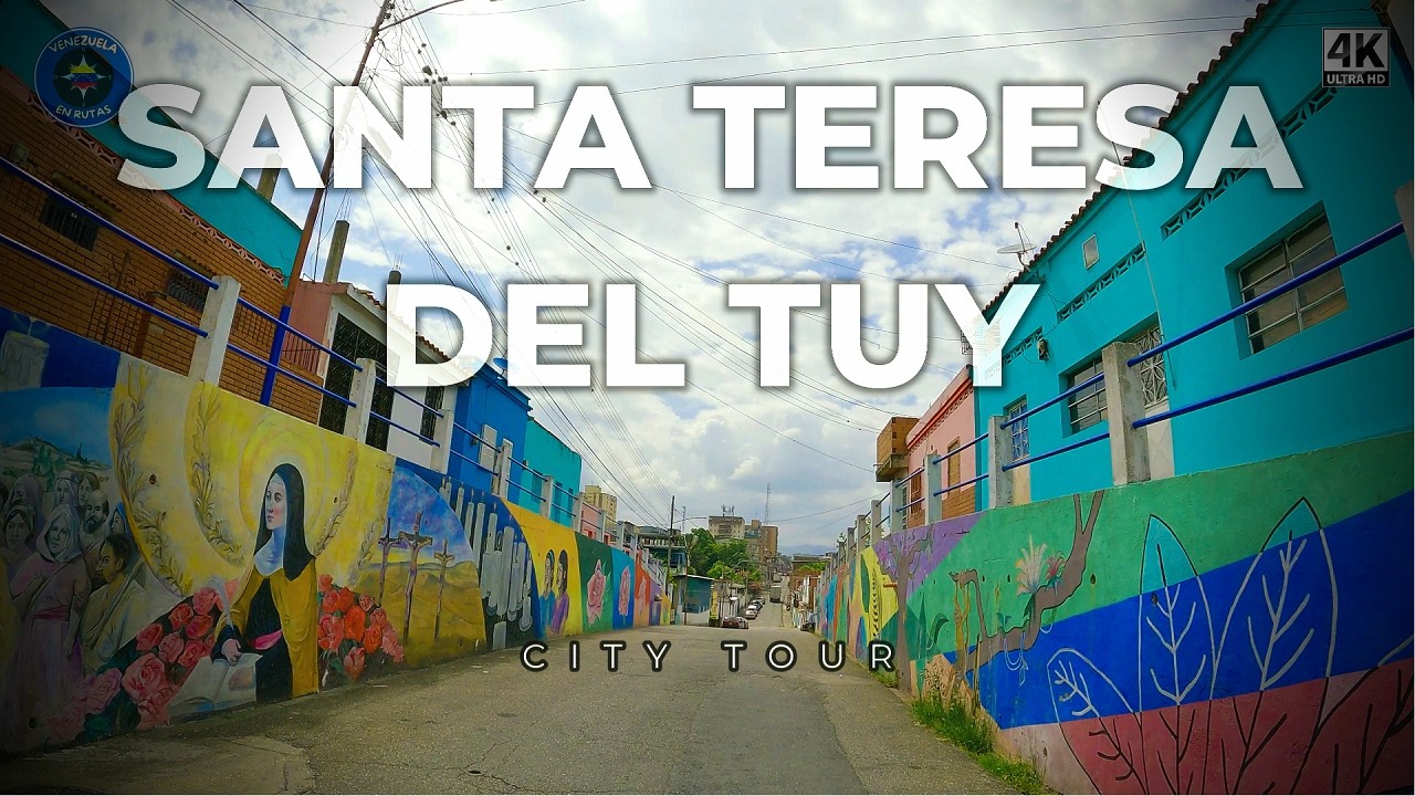 SANTA TERESA DEL TUY: Ciudad vecina al parque Guatopo, Edo Miranda | DRIVING | VENEZUELA | 4K | 🇻🇪