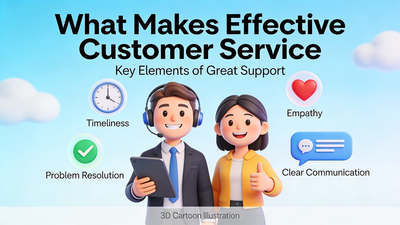 What Makes Effective Customer Service (14 Minutes)