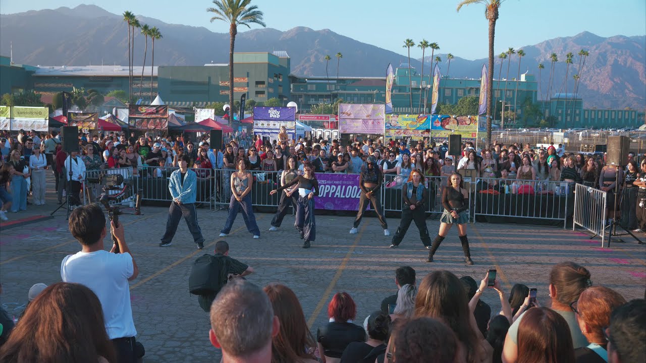 [KPOP in Public Side Cam] HUSH CREW at 626 Night Market