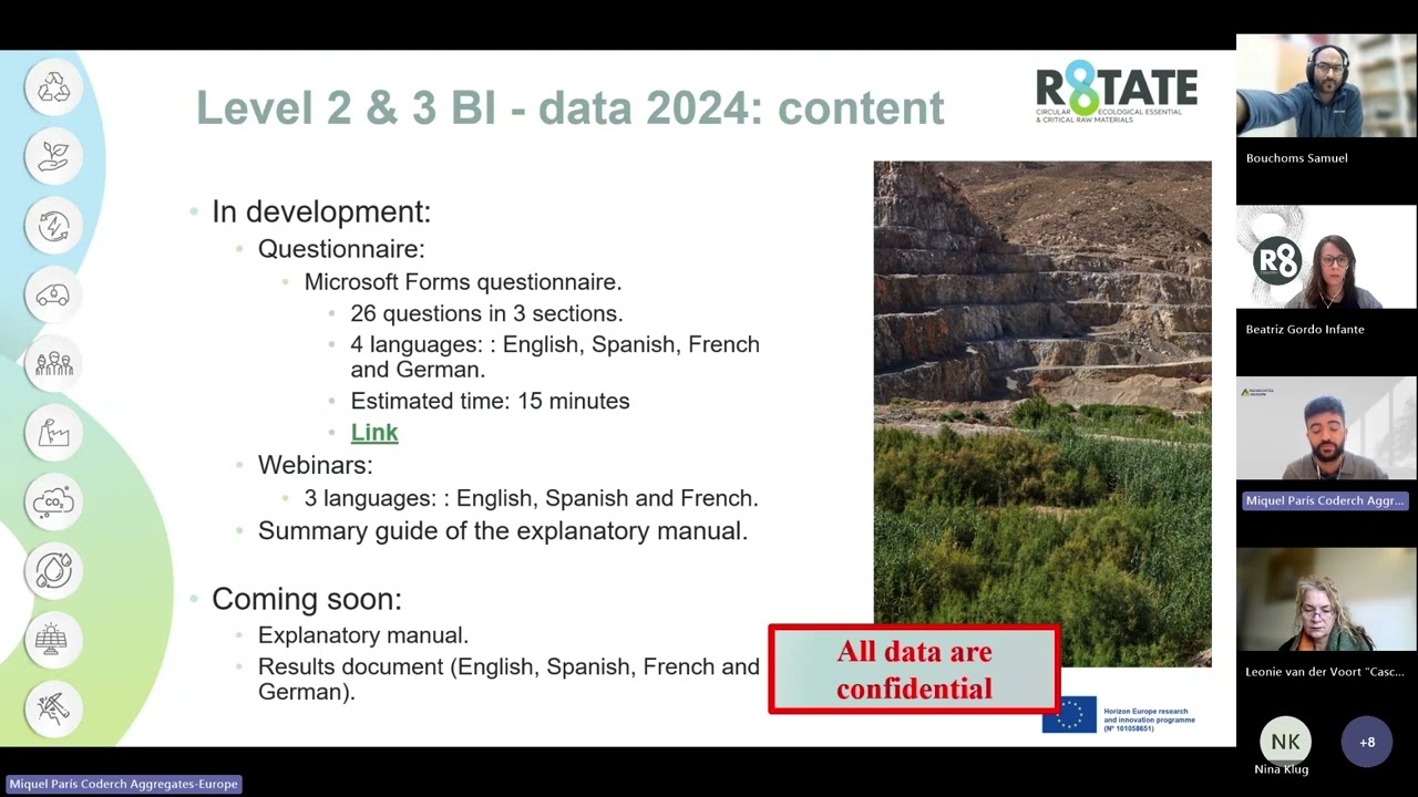 Rotate & Aggregates Europe: Biodiversity Indicators Webinar