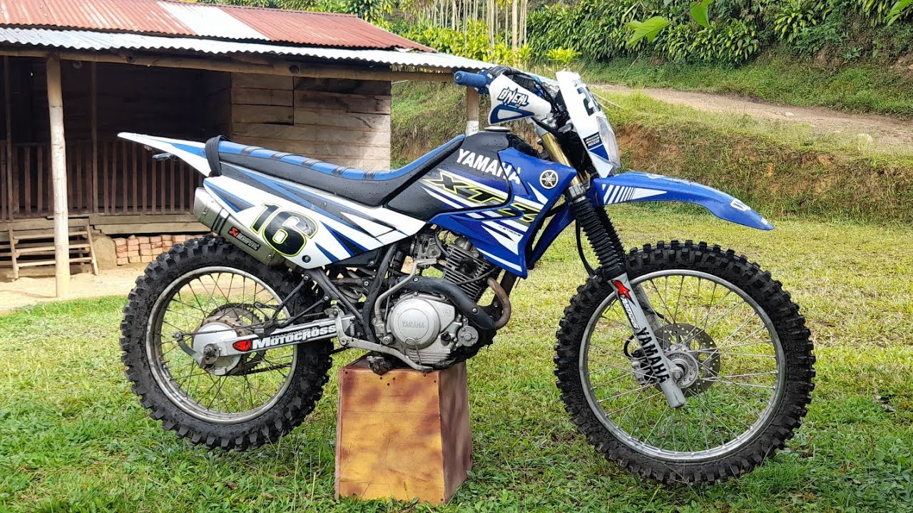 YAMAHA XTZ125 modificada | ESTILO MOTOCROSS ( parte 3 )