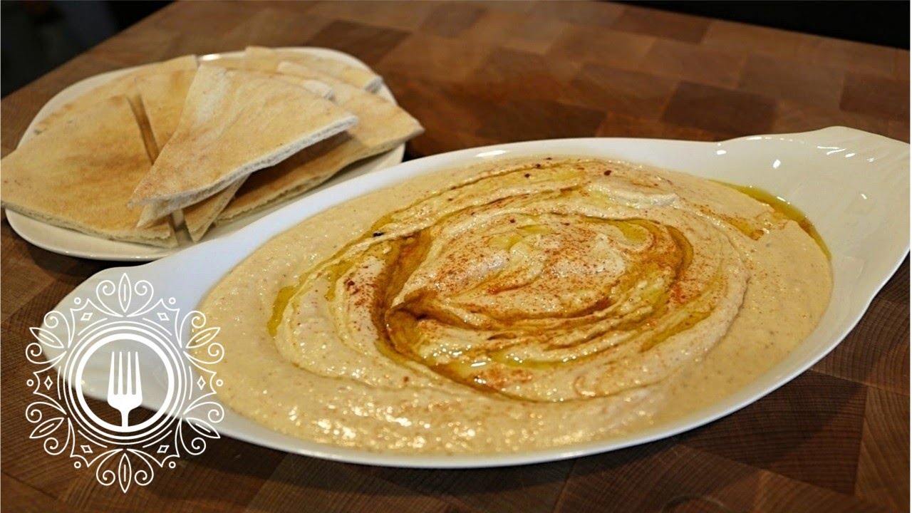 Como Hacer una Crema de Garbanzo o Hummus / Rica, Facil y Nuritiva