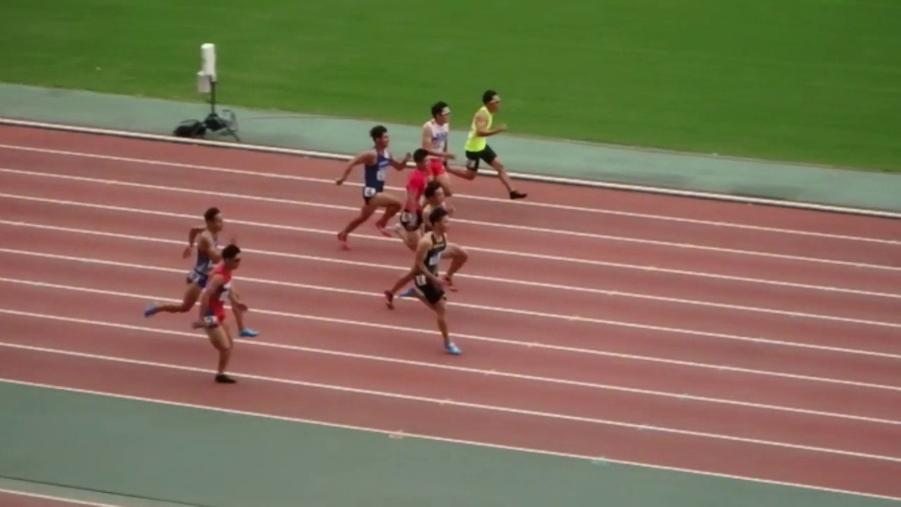 【山縣亮太】100m スーパースロー 10.01【全日本実業団2018】